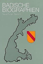 Tapa de Badische Biographien - Neue Folge (German Edition)