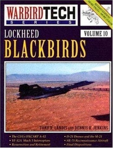 Tapa de Lockheed Blackbirds WarbirdTech Volume 10 (WarbirdTech)