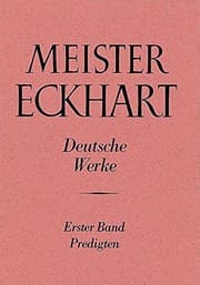 Tapa de Meister Eckharts Predigten