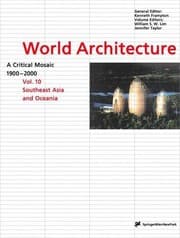 Tapa de World Architecture 1900-2000 : A Critical Mosaic : Southeast Asia and Oceania