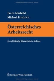 Tapa de Österreichisches Arbeitsrecht (Springers Kurzlehrbücher der Rechtswissenschaft) (German Edition)