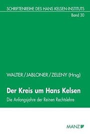 Tapa de Der Kreis um Hans Kelsen