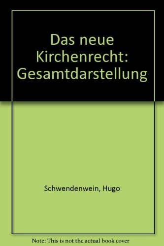 Tapa de Das neue Kirchenrecht