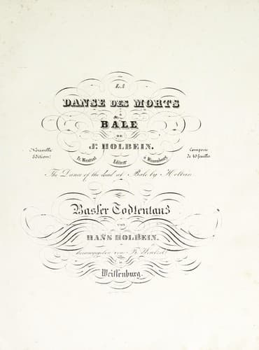 Tapa de La danse des morts à Bâle