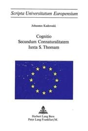 Tapa de Cognitio secundum connaturalitatem iuxta S. Thomam