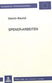 Tapa de Spener-Arbeiten