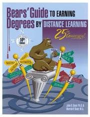 Tapa de Bears' guide to earning degrees by distance learning