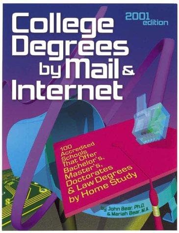 Tapa de College Degrees by Mail & Internet