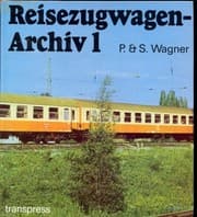 Tapa de Reisezugwagen-Archiv 1. Länderbahnen, Deutsche Reichsbahn-Gesellschaft und Deutsche Reichsbahn.