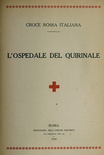 Tapa de L'Ospedale del Quirinale