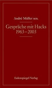Tapa de Gespräche mit Peter Hacks