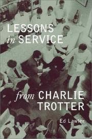 Tapa de Lessons in service from Charlie Trotter