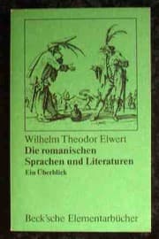 Tapa de Die romanĭschen Sprachen und Literaturen