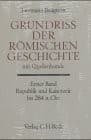 Tapa de Grundriss der römischen Geschichte