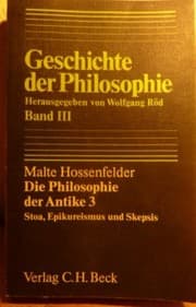 Tapa de Die Philosophie der Antike 3.