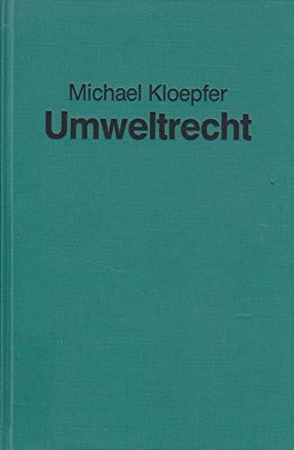 Tapa de Umweltrecht