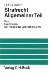 Tapa de Strafrecht