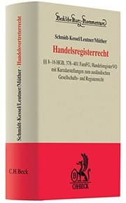 Tapa de Handelsregisterrecht