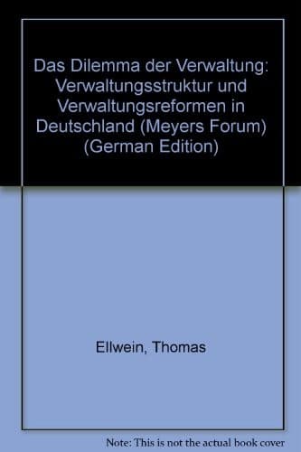 Tapa de Das Dilemma der Verwaltung