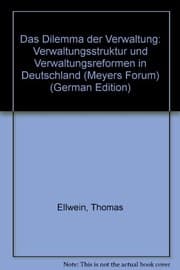 Tapa de Das Dilemma der Verwaltung