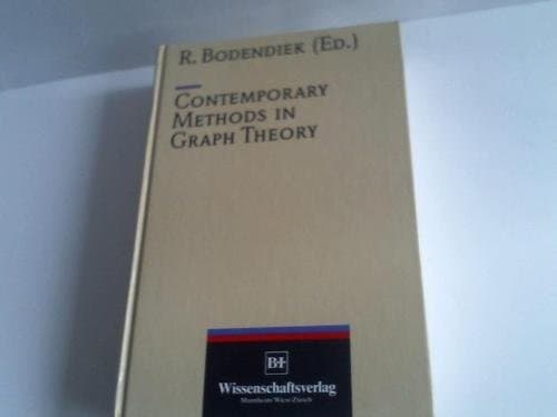 Tapa de Contemporary methods in graph theory