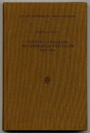 Tapa de Die Säkularisation im Herzogtum Westfalen, 1802-1834