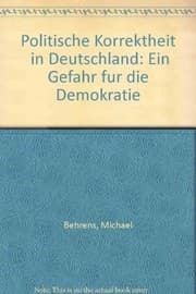 Tapa de "Politische Korrektheit" in Deutschland