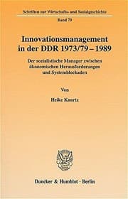 Tapa de Innovationsmanagement in der DDR 1973/79-1989