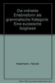 Tapa de Die indirekte Erlebnisform als grammatische Kategorie