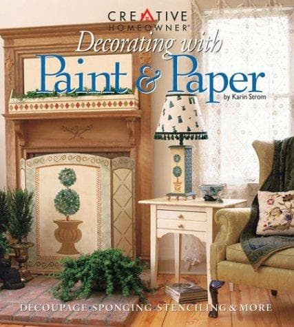 Tapa de Decorating with paint & paper