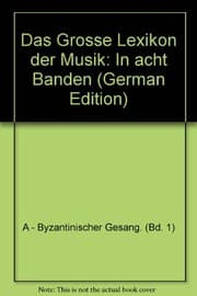 Tapa de Das Grosse Lexikon der Musik