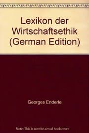 Tapa de Lexikon der Wirtschaftsethik (German Edition)