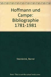 Tapa de Hoffmann und Campe