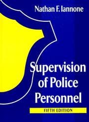 Tapa de Supervision of police personnel