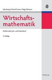 Tapa de Wirtschaftsmathematik (German Edition)