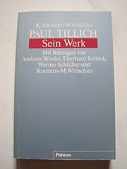 Tapa de Paul Tillich: Sein Werk (German Edition)