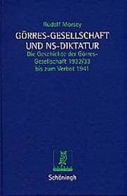 Tapa de Görres-Gesellschaft und NS-Diktatur