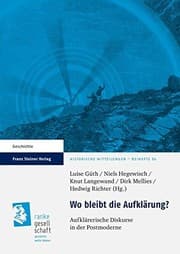 Tapa de Wo bleibt die Aufklarung?: Aufklarerische Diskurse in der Postmoderne (German Edition)