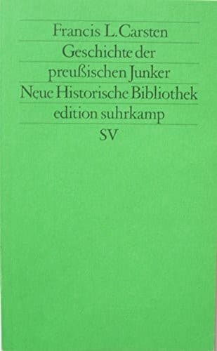 Tapa de Geschichte der preussischen Junker