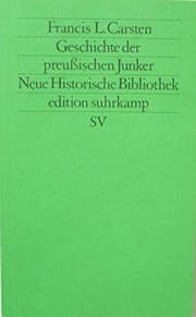 Tapa de Geschichte der preussischen Junker