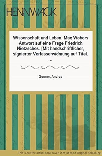 Tapa de Wissenschaft und Leben