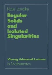 Tapa de Regular solids and isolated singularities