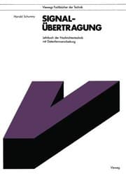 Tapa de Signalübertragung: Lehrbuch der Nachrichtentechnik mit Datenfernverarbeitung (German Edition)