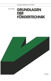 Tapa de Grundlagen der Fördertechnik (Viewegs Fachbücher der Technik) (German Edition)