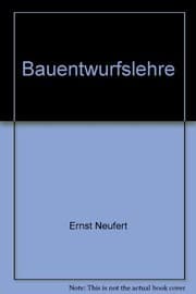 Tapa de Bauentwurfslehre