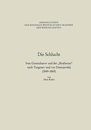 Tapa de Die Schlucht