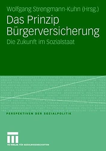 Tapa de Das Prinzip Bürgerversicherung