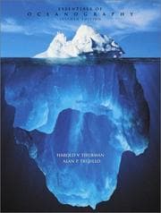 Tapa de Essentials of oceanography
