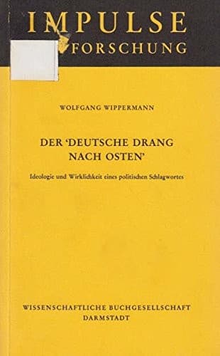 Tapa de Der " deutsche Drang nach Osten"