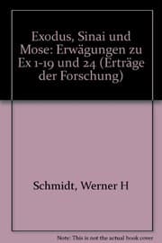 Tapa de Exodus, Sinai und Mose